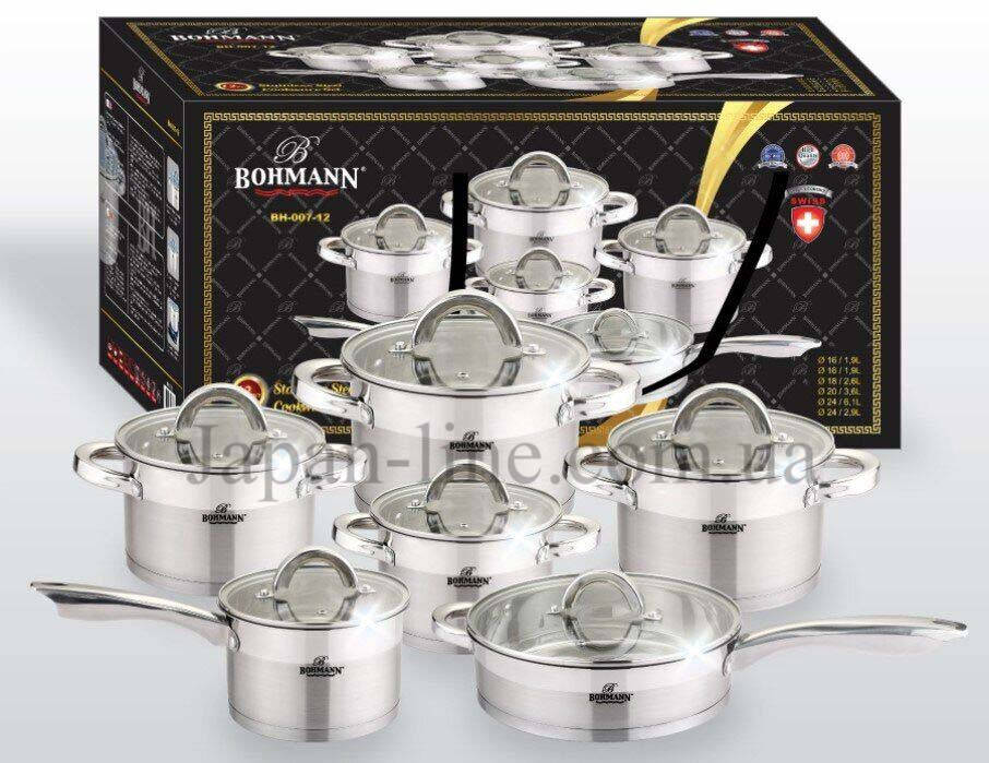 

Набор посуды Bohmann BH 007-12 12 предметов