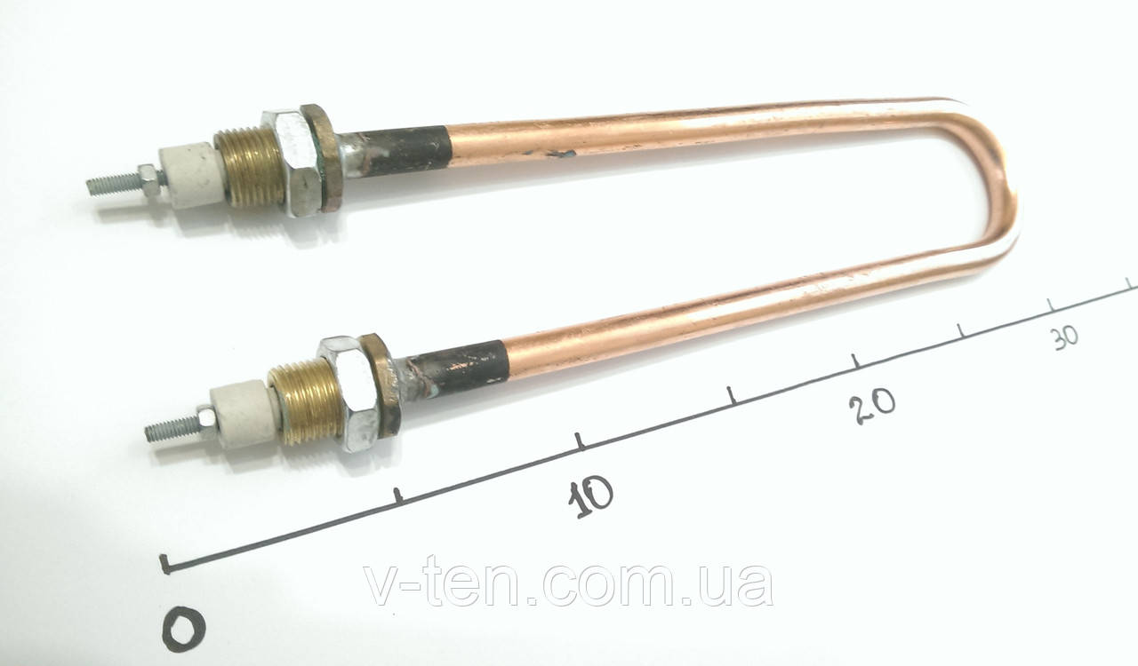 ТЕН мідний 1500W Ø11 (штуцер м18)