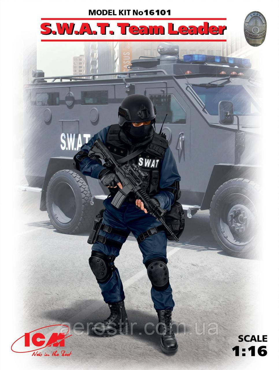 S.W.A.T. Team Leader 1/16 ICM 16101