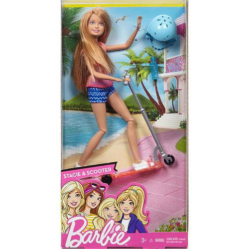 Barbie stacie doll & scooter sale