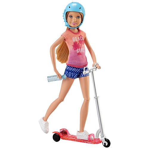 Лялька барбі Стейсі на самокаті Barbie Stacie and Scooter Gift Set
