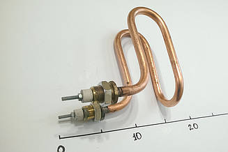 ТЕН мідний 2500W Ø11 (штуцер м18)