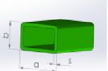 Склопластикова прямокутна труба PSK-P-2-59x25x3