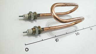 ТЕН мідний 2500W Ø11 (штуцер м18)