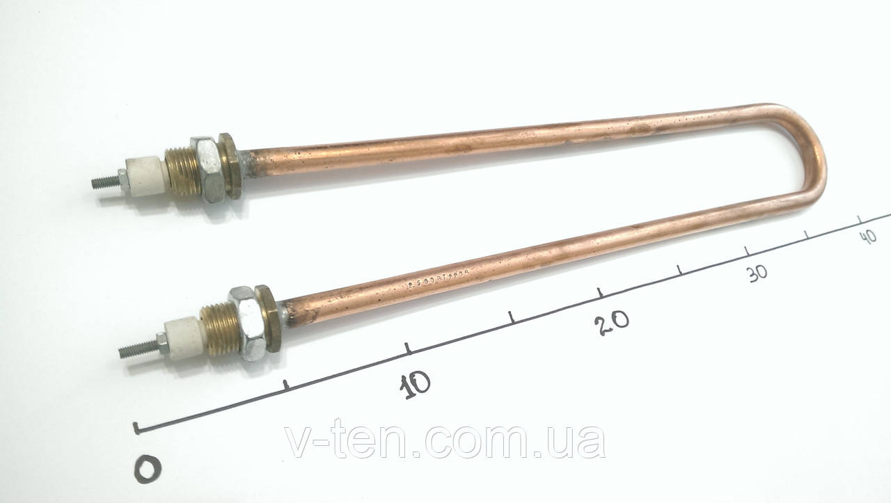 ТЕН мідний 2500W Ø11 (штуцер м18)