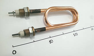 ТЕН мідний 2500W Ø11 (штуцер м18)