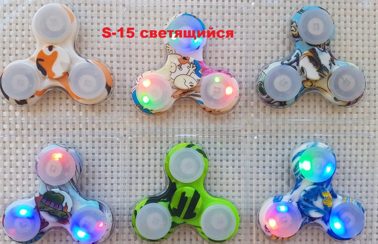 Вертушка Спінер Світний Finger spinner fidget Антистрес СПІНЕР
