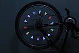 Підсвічування на колесо велосипеда - 7 світлодіодів, фото 2