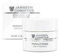 Регенирирующий крем с витамином С JANSSEN Demanding Skin Vitaforce C cream 50 мл