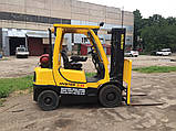 Вилочний навантажувач б/у HYSTER H2.5FT, 2006 року, Газ, 2.5 тонни, вагонник, висота підйому 5 метрів, фото 5