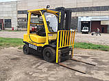 Вилочний навантажувач б/у HYSTER H2.5FT, 2006 року, Газ, 2.5 тонни, вагонник, висота підйому 5 метрів, фото 3