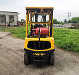 Вилочний навантажувач б/у HYSTER H2.5FT, 2006 року, Газ, 2.5 тонни, вагонник, висота підйому 5 метрів, фото 7