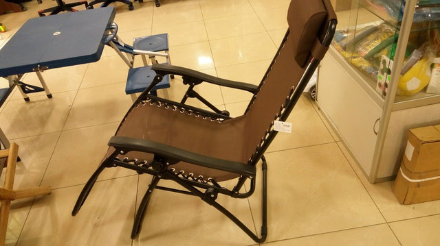 Шезлонг Релакс CGS003 коричневый Шезлонг Релакс CGS003 коричневый