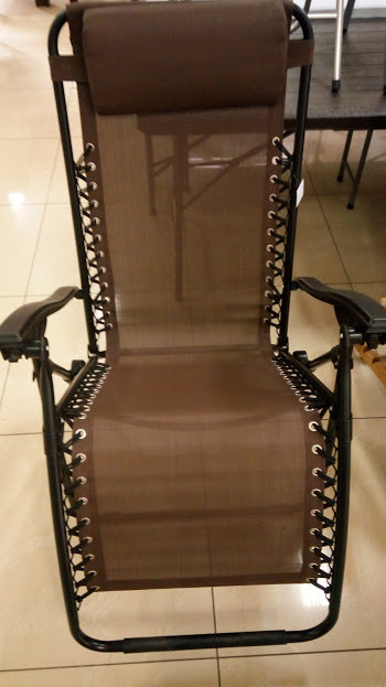 Шезлонг Релакс CGS003 коричневый Шезлонг Релакс CGS003 коричневый