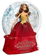 Кукла Barbie Праздничная в красном платье Barbie 2016 Holiday Doll DRD25