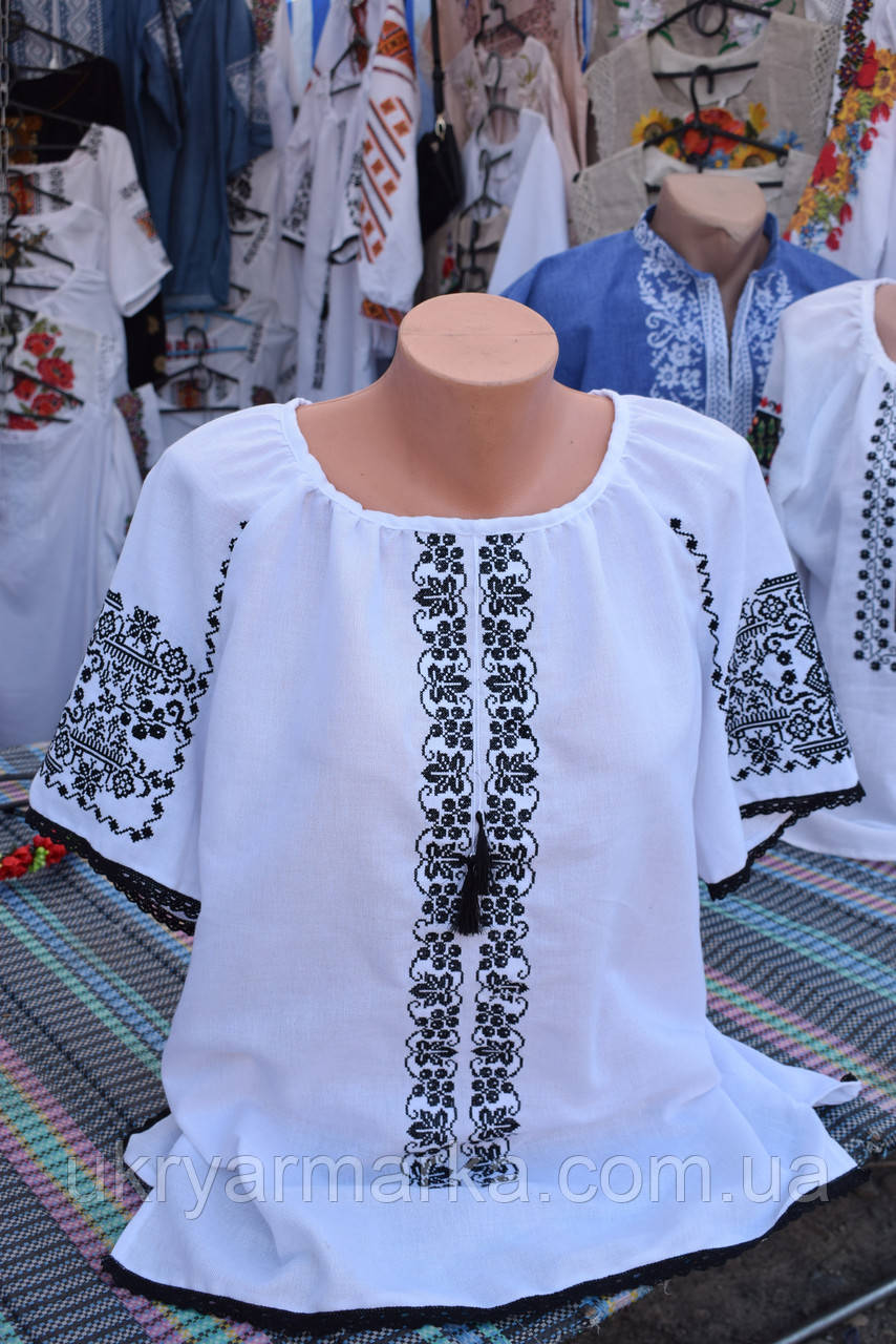 Вишита жіноча сорочка "Виноградна"