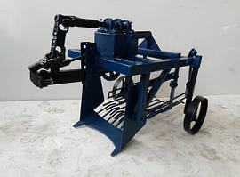 Картоплекопач до мотоблоку – навісне обладнання, яке використовується для картоплекопачка викопування коренеплодів і бульб з грунту.