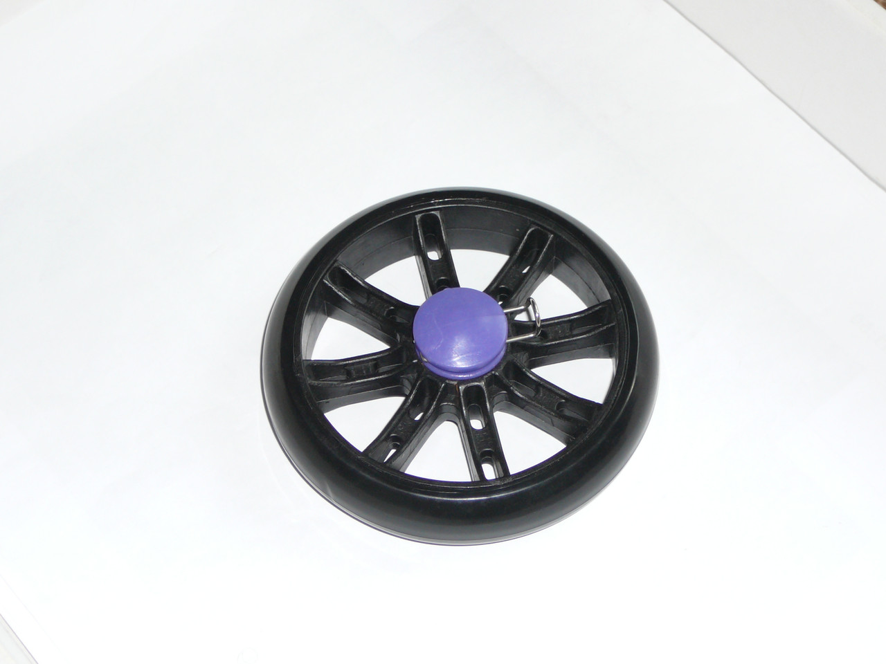 Колеса для колясок и тележек 120 мм (черные) - фото 1 - id-p552234023