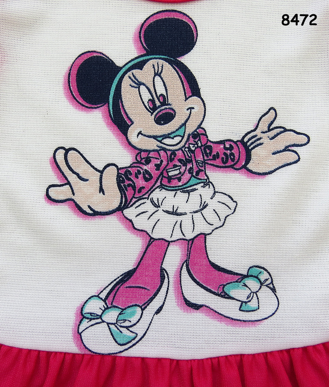 Летнее платье Minnie Mouse с сумочкой для девочки. Маломерит. 1 год - фото 2 - id-p290799307