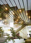 Алюмінієві рейкові стелі "Золото-С2"