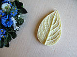 Молд лист бузку 8 на 5 см.., фото 2