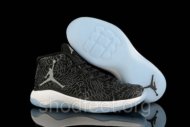 Чоловічі баскетбольні кросівки Air Jordan Ultra Black White Fly