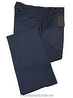 Завужені чоловічі класичні брюки Monzeratti Slim в темно-синьому кольорі