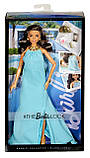 Колекційна лялька Barbie Висока мода Аквамаринова сукня, фото 4