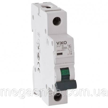 Автоматичний вимикач VIKO 1C 25А