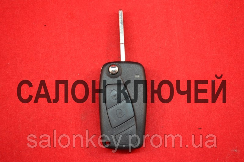 Fiat doblo, ducato, scudo, punto, fiorino корпус викидного ключа 3 кнопки