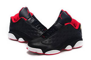 Чоловічі баскетбольні кросівки Air Jordan Retro 13 Low Black Red White