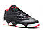 Чоловічі баскетбольні кросівки Air Jordan Retro 13 Low Black Red White, фото 6