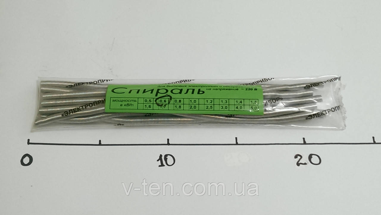 Спіраль 600w (ніхром Х12Н80)