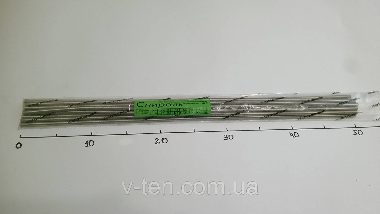 Спіраль 2000w (ніхром Х12Н80)
