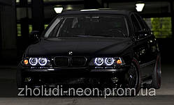 АНГЕЛЬСЬКІ ОЧЕНЯТА на бмв е39. Angel eyes CCFL BMW E39. Колір -білі.