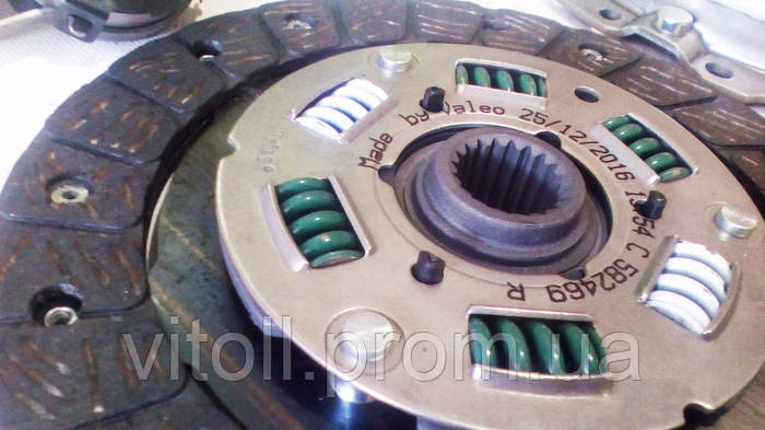 Комплект сцепления Ваз 2108, 2109, 21099, 2113, 2114, 2115 VALEO (ID ...