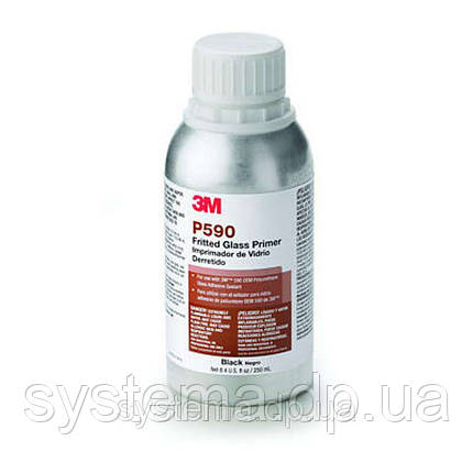 3M™P590 (праймер для загартованого скла, чорний, 1 л, фото 1