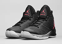 Мужские баскетбольные кроссовки Air Jordan Super Fly 5 Black Wolf Grey