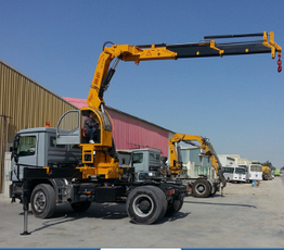 Гідравлічний кран з фальцьованої стрілою 15 тонн BOB LIFT