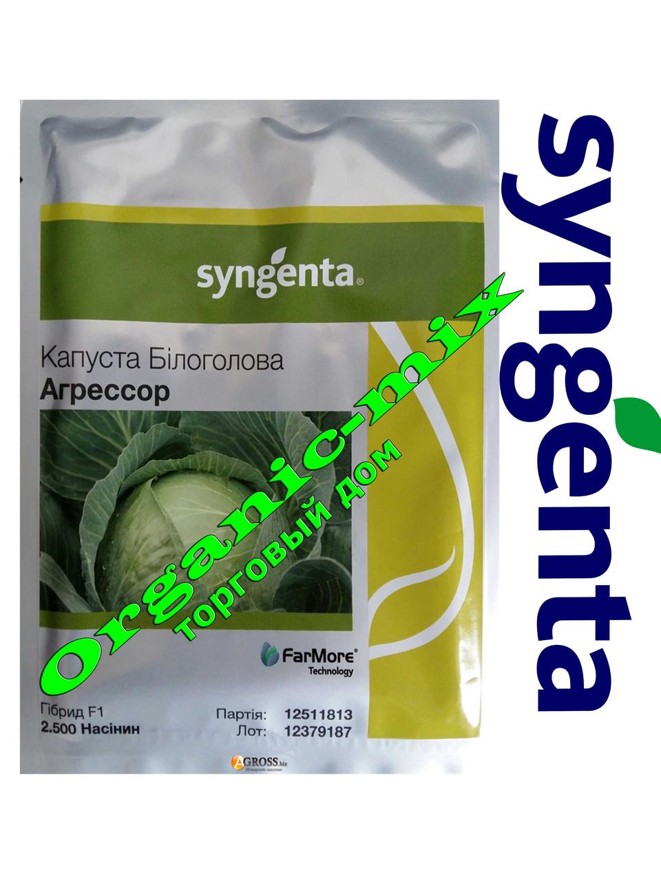 Капуста Агресор/Agressor F 1 (farMore) 2500 насіння Syngenta