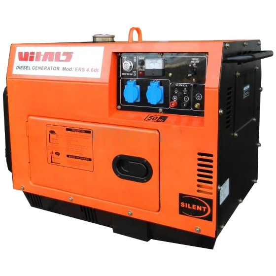 Дизельний генератор Vitals ERS 4.6 dt (4,6 кВт)