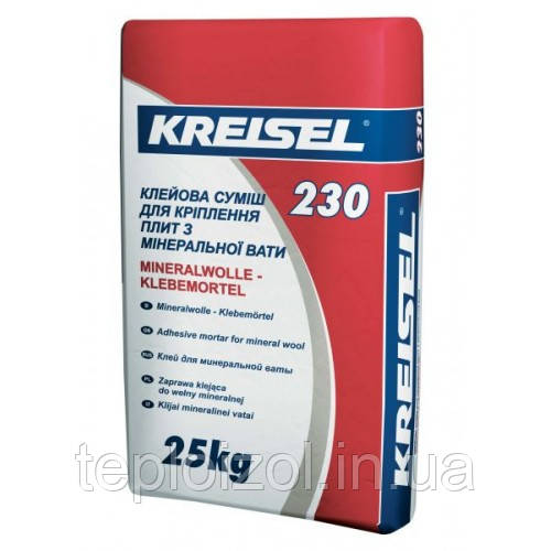 Клей для приклеювання вати Крайзель Kreisel 230 (25 кг)