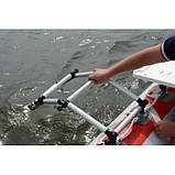 Трап з алюмінієвої труби Ø 32 мм для човна - FASTen Borika, колір чорний, Fl032, фото 9