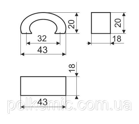 Ручка Gamet UA91 - фото 5 - id-p552670444