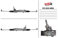 Peugeot 206 1998-2007 Рейка рульова з ГУР MSG