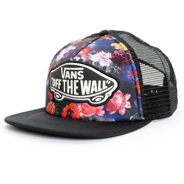 Кепка тракер Vans — Galaxy Flowers (Бейсболка Сніпбек)