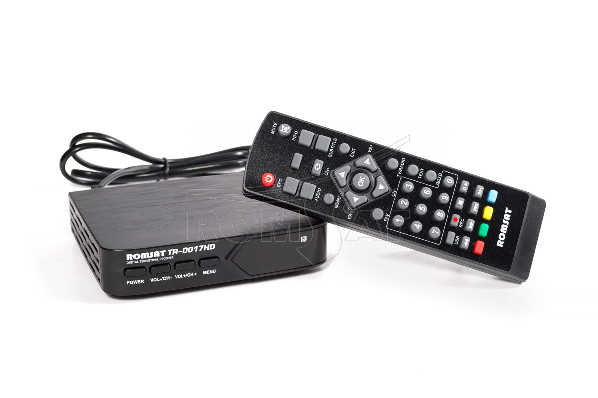 Romsat TR-0017HD — DVB-T2 Тюнер Т2 