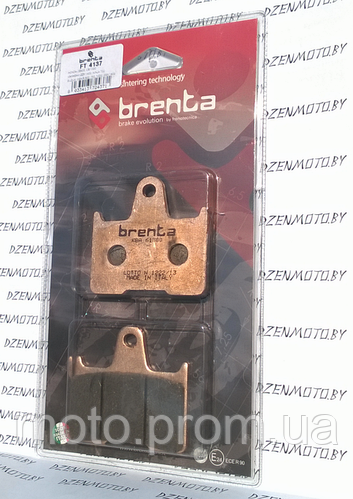 Итальянские синтетические тормозные колодки BRENTA 4137 для мотоциклов ...