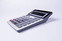 Калькулятор Joinus JS-1200VT, 12 розрядний, 2 види харчування, прозорі кнопки, калькулятори електронні, фото 1