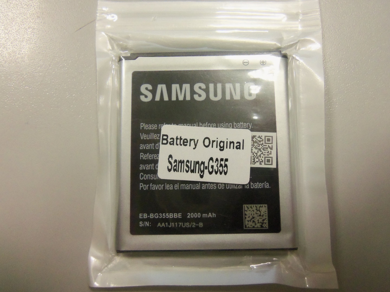 Аккумулятор Оригинал Samsung G355/i8530 тех пак EB585157LU - фото 5 - id-p552758334